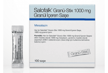 SALOFALK GRANU-STIX 1000 MG GRANUL ICEREN 100 SASE İlaç Görseli