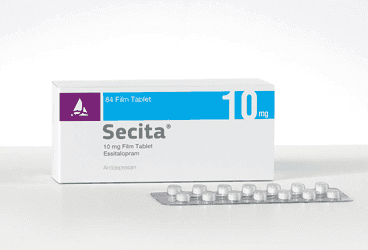 SECITA 10 MG FILM KAPLI TABLET (56 FILM KAPLI TABLET) İlaç Görseli