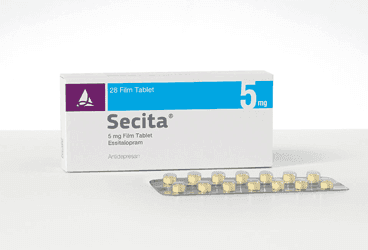 SECITA 5 MG FILM KAPLI TABLET (28 FILM KAPLI TABLET) İlaç Görseli