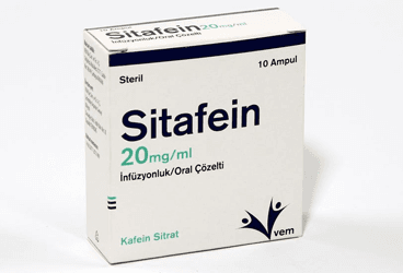 SITAFEIN 20 MG/ML INFUZYONLUK/ORAL COZELTI İlaç Görseli
