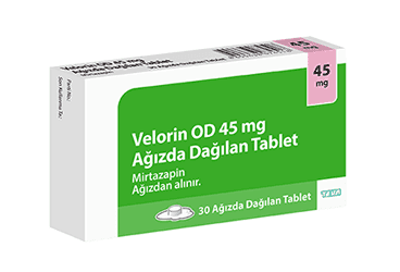 VELORIN OD 45 MG AGIZDA DAGILAN 30 TABLET İlaç Görseli