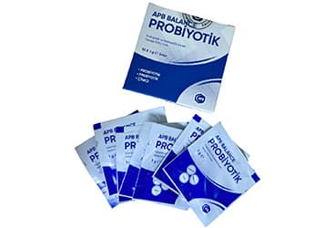APB BALANCE PROBIYOTIK VE PREBIYOTIK ICEREN TAKVIYE EDICI GIDA SASE 10x1 gr saşe İlaç Görseli