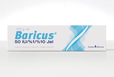 BARICUS 50 IU/%1/%10 JEL (100 G) İlaç Görseli