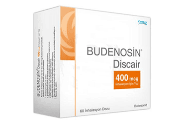 BUDENOSIN DISCAIR 400 MCG INHALASYON ICIN TOZ (60 DOZ) İlaç Görseli