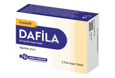 DAFILA 20 MG FILM KAPLI TABLET (2 TABLET) İlaç Görseli