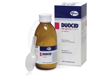 DUOCID 250MG/5ML ORAL SÜSPANSİYON İÇİN KURU TOZ-40 ML İlaç Görseli