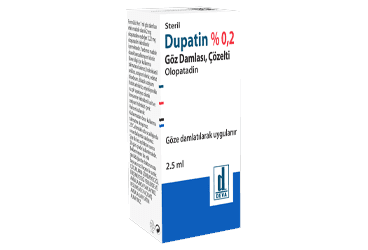 DUPATIN %0,2 STERIL OFTALMIK COZELTI (2,5 ML) İlaç Görseli