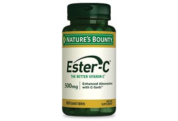 NATURES BOUNTY ESTER C TABLET 500 mg 60 tablet İlaç Görseli