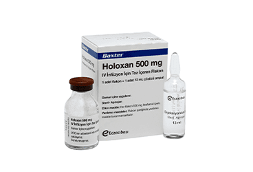 HOLOXAN  0,5 G IV INFUZYONLUK COZELTI TOZU ICEREN FLAKON İlaç Görseli