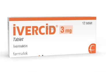 IVERCID 3 MG TABLET (12 TABLET) İlaç Görseli