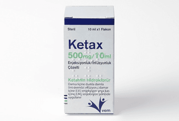 KETAX  500 MG/10 ML ENJEKSIYONLUK/INFUZYONLUK COZELTI İlaç Görseli