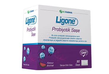 LIGONE PROBIYOTIK TAKVIYE EDICI GIDA 30 saşe İlaç Görseli