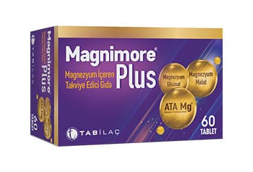 MAGNIMORE PLUS TAKVIYE EDICI GIDA 30 tablet İlaç Görseli