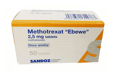 METHOTREXATE EBEWE 2,5 MG 100 TABLET İlaç Görseli