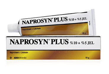 NAPROSYN PLUS %10 + %5 JEL 50 G İlaç Görseli