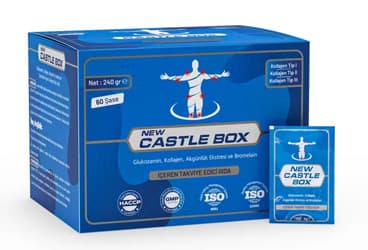 NEW CASTLE BOX TAKVIYE EDICI GIDA SASE 60 saşe İlaç Görseli