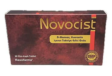 NOVOCIST D-MANNOZ, KUERSETIN ICEREN TAKVIYE EDICI GIDA TABLET 30 tablet İlaç Görseli