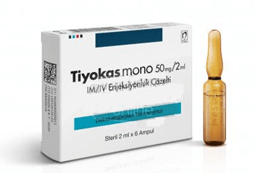 TIYOKAS MONO  50MG / 2ML IM / IV ENJEKSIYONLUK COZELTI (6 AMPUL) İlaç Görseli