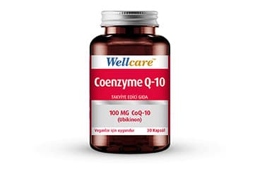 WELLCARE COENZYNE Q-10 ICEREN TAKVIYE EDICI GIDA 30 kapsül İlaç Görseli