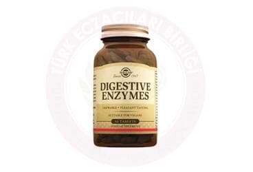 SOLGAR DIGESTIVE ENZYMES TABLET 50 tablet İlaç Görseli