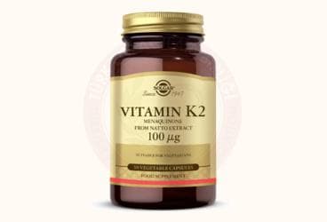 SOLGAR VITAMIN K2 MK-7 FROM NATTO EXTRACT KAPSUL 100 mcg 50 kapsül İlaç Görseli