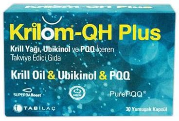 KRILOM QH PLUS YUMUSAK KAPSUL 30 kapsül İlaç Görseli