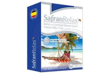 SAFRANRELAX SAFRAN VE ZERDECAL EKSTRAKTI ICEREN KAPSUL 30 kapsül İlaç Görseli