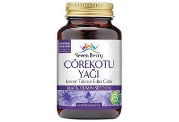 SEVEN BERRY COREKOTU YAGI ICEREN TAKVIYE EDICI GIDA 60 kapsül İlaç Görseli
