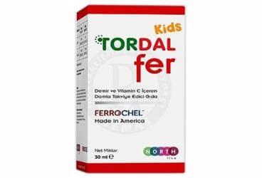 TORDAL FER KIDS TAKVIYE EDICI DAMLA 30 ml şişe İlaç Görseli