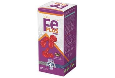 DAM FE PLUS CIKOLATA VE VANILYA AROMALI SIVI TAKVIYE EDICI GIDA 120 ml şişe İlaç Görseli
