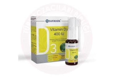 SANMARK VITAMIN D3 SPREY 400 IU 20 ml şişe İlaç Görseli