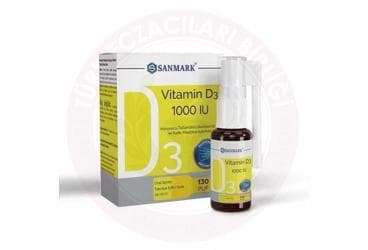 SANMARK VITAMIN D3 SPREY 1000 IU 20 ml şişe İlaç Görseli