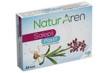 NATURAREN SALEPLI PASTIL 24 adet İlaç Görseli