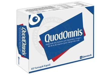 QUODOMNIS TAKVIYE EDICI GIDA YUMUSAK KAPSUL 60 kapsül İlaç Görseli