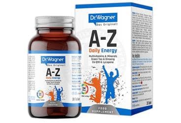 DR.WAGNER A-Z DAILY ENERGY TAKVIYE EDICI GIDA TABLET 30 tablet İlaç Görseli