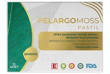 PELARGOMOSS PASTIL 12 adet İlaç Görseli