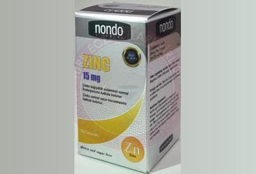 NONDO ZINC KAPSUL 50 kapsül İlaç Görseli