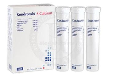 KONDROMIN-S CALCIUM EFERVESAN TABLET 60 tablet İlaç Görseli