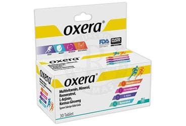 OXERA MULTIVITAMIN MINERAL ICEREN TAKVIYE EDICI GIDA 30 tablet İlaç Görseli