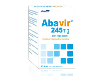 ABAVIR 245 MG 30 FILM KAPLI TABLET İlaç Görseli