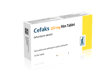 CEFAKS 250 MG 14 FILM TABLET İlaç Görseli