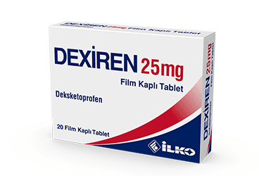 DEXIREN 25 MG 20 FILM KAPLI TABLET İlaç Görseli