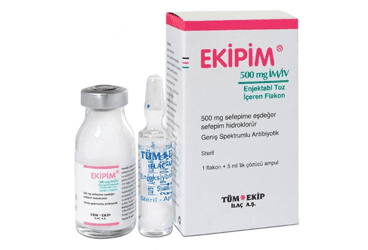 EKIPIM 0,5 GR IM/IV ENJEKTABL TOZ ICEREN 1 FLAKON İlaç Görseli