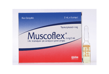 Muscoflex MUSCOFLEX 4 MG/2 ML I.M.ENJEKSIYONLUK COZELTI ICEREN AMPUL (6 AMPUL ...